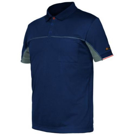 POLO ISSA EXTREME MANGA CORTA AZUL T-S