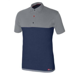 POLO STRETCH AZUL/GRIS M/CORTA 8774 T-M