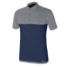 POLO STRETCH AZUL/GRIS M/CORTA 8774 T-L