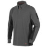 POLO STRETCH GRIS MANGA LARGA 8173 TALLA XL