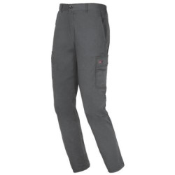 PANTALON ALG.EASY STRETCH GRIS 8038- 3XL