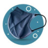 MASCARILLA REUTILIZABLE ERGONATURAL AZUL (BL-2UN)