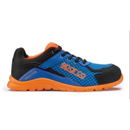 ZAPATILLA PRACTICE AZAF AZUL / NARANJA S1P T- 45