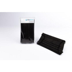 MASCARILLA QUIRURGICA NEGRA (CAJA-50UND.)
