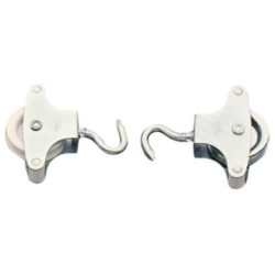 POLEA 6 CINCADA ROLDANA METALICA 659