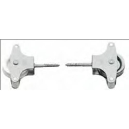 POLEA 4 CINCADA ROLDANA METALICA 692