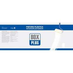 PINTURA PLASTICA INT/EXT.BOX PLUS BLANCO MATE 15KG