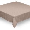 MANTEL CONFECCIONADO VINILO TRADITION MOKA 140X250