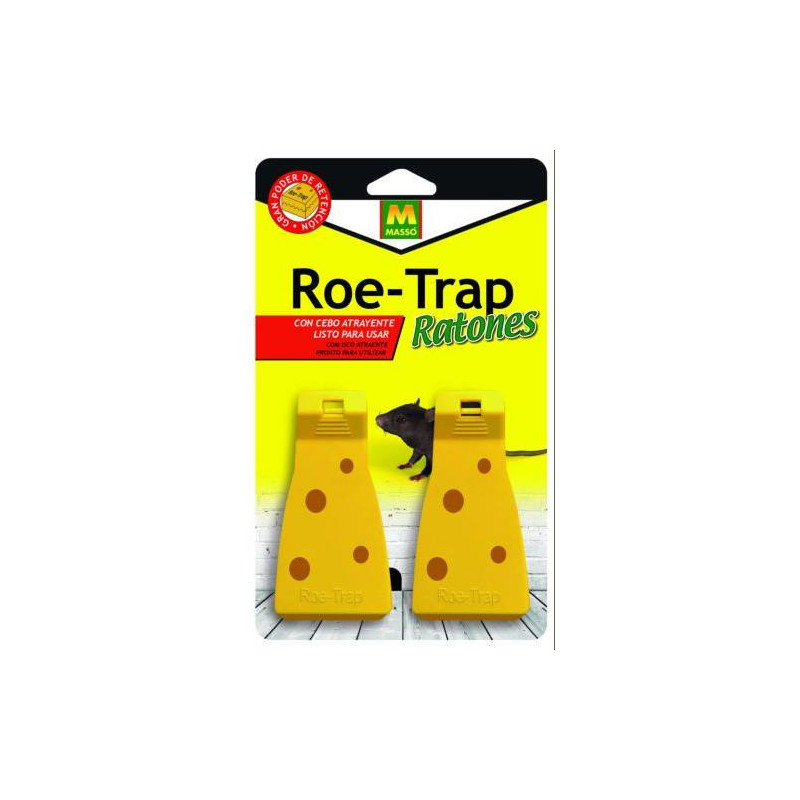 TRAMPA RATONES (2 UNIDADES) ROE-TRAP 231128 TRAMPA RATONES (2 UNIDADES) ROE-TRAP 231128