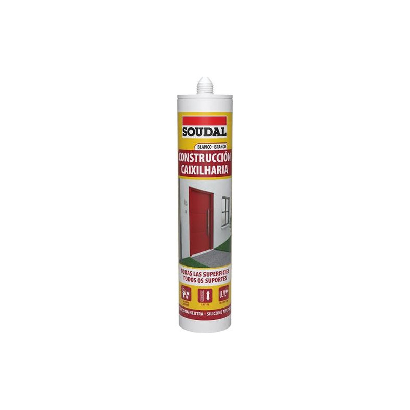 SILICONA CONSTRUCCION NEUTRA BLANCO 290ML
