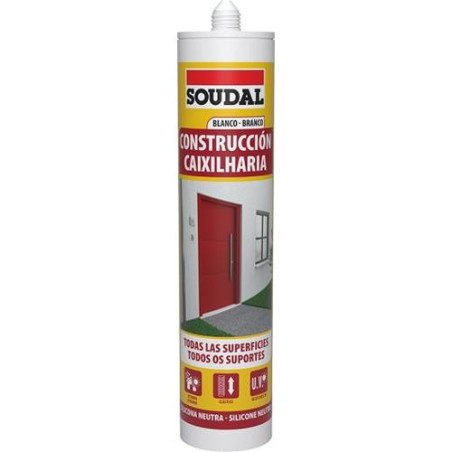 SILICONA CONSTRUCCION NEUTRA BLANCO 290ML