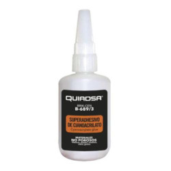 ADHESIVO CIANOACRILATO MATERIAL PLASTICO 50GR.