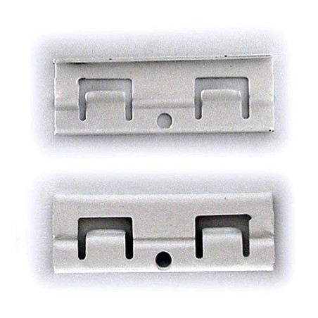 EMPALME RIEL SIN ALUMINIO BLANCO 7908BL