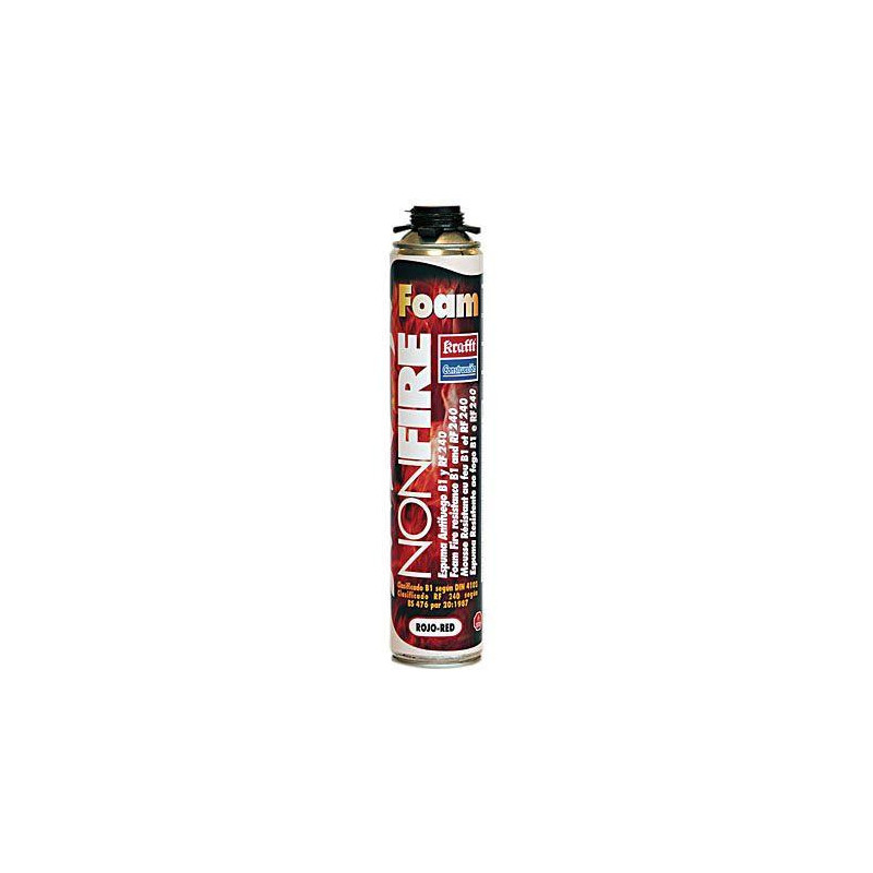 ESPUMA POLIURETANO NONFIRE B1 750 ML. 50185 ESPUMA POLIURETANO NONFIRE B1 750 ML. 50185