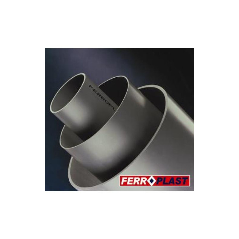 TUBO PVC GRIS 3 M. 110 MM. 227014 TUBO PVC GRIS 3 M. 110 MM. 227014