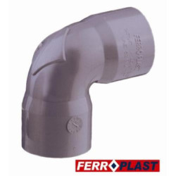 CODO PVC GRIS HM.-HM. 87 32 MM. 205282