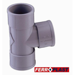 INJERTO PVC GRIS HM.-HM. 87 32 MM. 205343