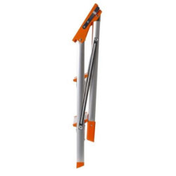 TABURETE ALUMINIO 2 PELDAÑOS+PLATAFORMA BA310