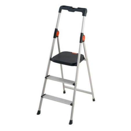 TABURETE ALUMINIO DEKOR 3 PELDAÑOS B333