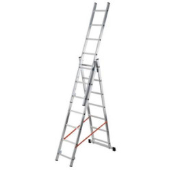 ESCALERA ALUMINIO 3 TRAMOS 3X9 AL415