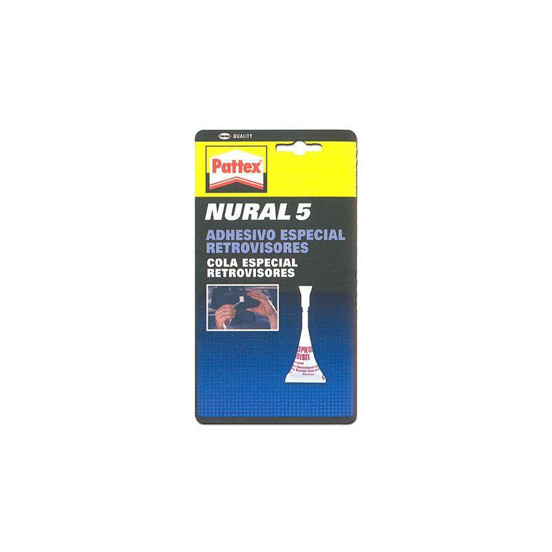 TUBO ADHESIVO RETROVISORES NURAL-5 0.5ML. TUBO ADHESIVO RETROVISORES NURAL-5 0.5ML.