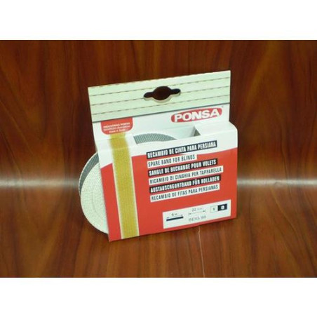 CINTA PERSIANA GRIS 99 (BL.-6 M. )