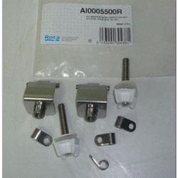 KIT BISAGRAS ASIENTO WC DAMA Y SENSO ACERO INOX
