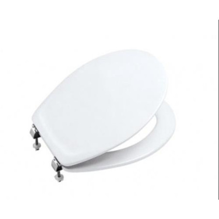 ASIENTO LACADO ROCA BISAGRAS ACERO VICTORIA BLANCO