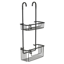 CESTILLO C/ COLGADOR GRIFO 2 ALT ALUMINIUM / BLACK