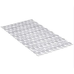 ALFOMBRA BAÑO PVC 70X36 BLANCA 5510201