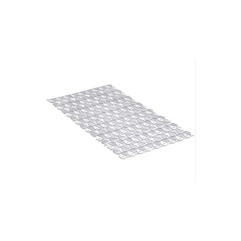 ALFOMBRA BAÑO PVC 70X36 BLANCA 5510201