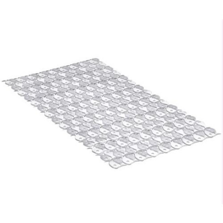 ALFOMBRA BAÑO PVC 70X36 BLANCA 5510201