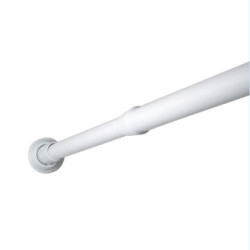 BARRA CORTINA BAÑO RECTA EXTENSIBLE 110-190