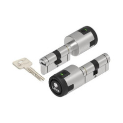 CILINDRO CPLUS ALARM 70MM 4030 NIQUEL MATE
