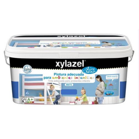 PINTURA AMBIENTE INFANTIL AZUL CIRUELA 750 ML.