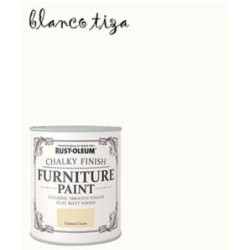 PINTURA MUEBLES 750ML.CHALKY FINISH BLANCO TIZA