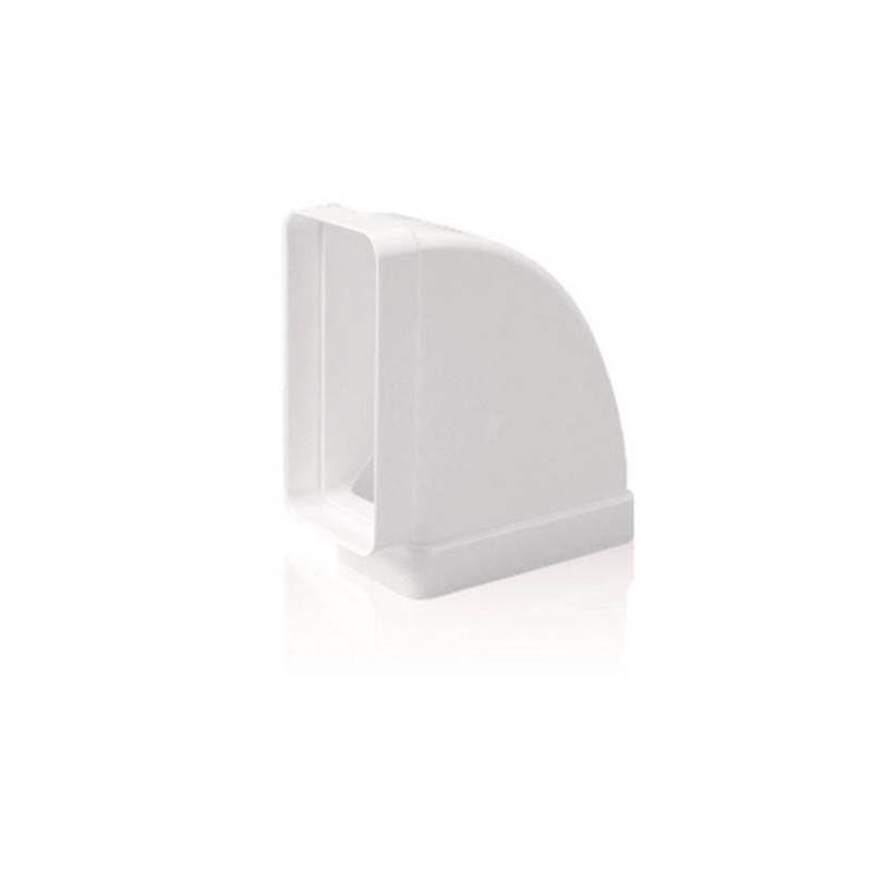 CODO RECT.HORIZ. TUBO EXTRACCION PVC 90 110X55MM.