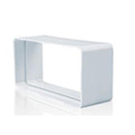 EMPALME PVC RECTAN.TUBO EXTRACCION 110X55MM.0510-B