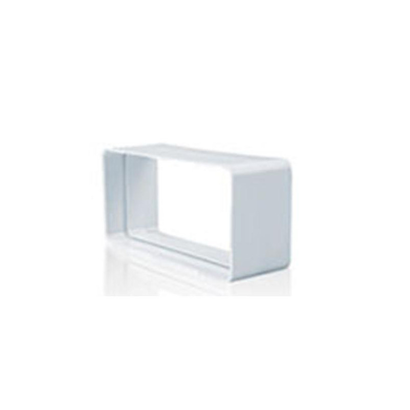 EMPALME PVC RECTAN.TUBO EXTRACCION 150X75MM.0810-B