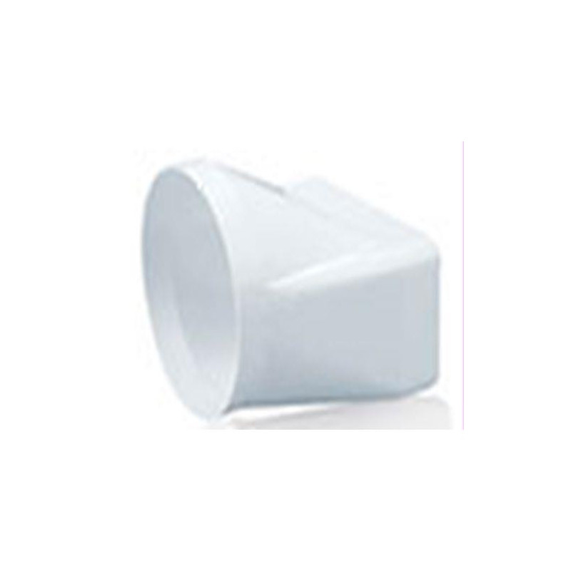 EMPALME MIXTO TUBO EXTRACCION PVC 150X75-Ø120MM.