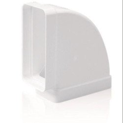 CODO RECT.HORIZ. TUBO EXTRACCION PVC 90 150X75MM