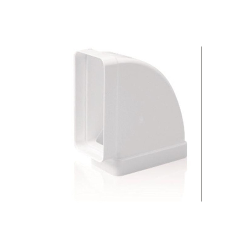 CODO RECT.HORIZ. TUBO EXTRACCION PVC 90 150X75MM