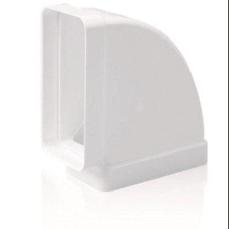 CODO RECT.HORIZ. TUBO EXTRACCION PVC 90 150X75MM