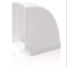 CODO RECT.HORIZ. TUBO EXTRACCION PVC 90 150X75MM