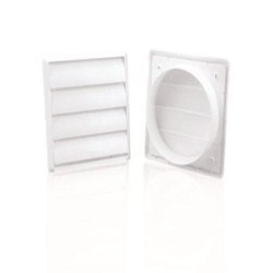 VENTANILLA REJILLA TUBO EXTRACCION PVC EXT. Ø120MM