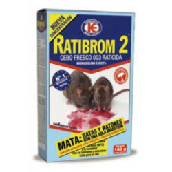 RATICIDA CEBO FRESCO RATIBROM 2 150GR D01.311