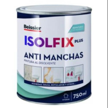 PINTURA ANTIMANCHAS ISOLFIX PLUS BCO.750ML 34040-6