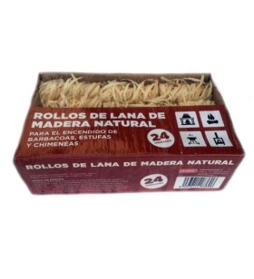 Rollos De Lana De Madera De...
