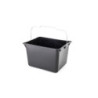 CUBETA GRANDE POLIPROPILENO 31X35 CM NEGRA 6932
