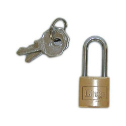 CANDADO LATON 301/50 AL/ LLAVES IGUALES 3389